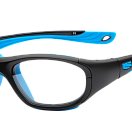 Спортивные очки с диоптриями Rec Specs / Rs-40 / Matte Black / Cyan / детские до 10 лет, rs-40 mbcy4916125csf