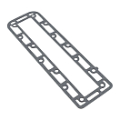 Прокладка выпускного коллектора Tohatsu/Mercury 40-50, OMAX 3C8023050_OM