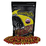 Pro elite baits C8434235 2.5kg Натуральный бананово-клубничный бойл Green / Red 20 mm