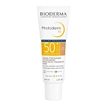 Bioderma 119133 Солнцезащитный крем для лица Photoderm M SPF50 Gold 40ml 20x10x10