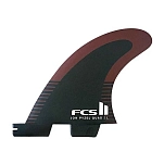 Fcs ds-fjpm-pc02-md-rs-r плавник Ii pyzel pc m quad rears Black / Shiraz 30x40x15