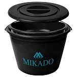 Mikado UABW-25-SET ведро Logo 25L  Black