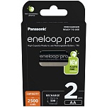 Eneloop BK-3HCDE/2BE Аккумуляторная батарея 2500mAh 2 единицы измерения Серебристый Silver