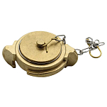 Lalizas 74507 Blank Cap&Chain ?akajima 2 1/2´´ Extension  Brass