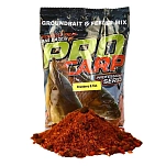 Benzar mix 98136-013 прикормка Pro Carp Клубника и рыба 1kg Brown
