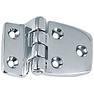 Купить Perko 9-1214DP1CHR Offset Короткая петля Серебристый Silver 2 1/2 x 1 1/2´´ 7ft.ru в интернет магазине Семь Футов
