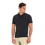 Slam A108006S01-W130-3XL Поло с короткими рукавами Active Tech Pique Черный Dark Navy 3XL