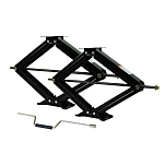 Ultra-fab 388-48979031 Ножничный домкрат 6500 фунтов Ultra 48979031 Серебристый Black 12.06-76.2 cm