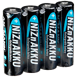 Ansmann 1322-0005 1x4 NiZn Mignon AA 2500mAh Аккумуляторы Черный Black