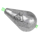 Купить Mikado OMC-01100-14 Teardrop Вести Серебристый  Grey 14 g  7ft.ru в интернет магазине Семь Футов