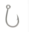 Купить Sea monsters SMIH70 Inline Крючки С Одним Глазком Серый Silver 7/0  7ft.ru в интернет магазине Семь Футов