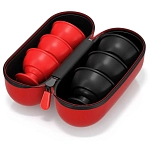 Rock tape 22103-xl Мяч для массажного пистолета RockPods Red / Black 25x15x10