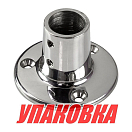 Основание стойки леера 7/8(22,2 мм), 90 град, круглое (упаковка из 20 шт.) Kofuku 66039_Kof_pkg_20