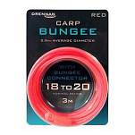 Drennan TOCBG004 3 m Гибкая Линия Бесцветный Red 18-20 mm
