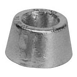 Martyr anodes ANOAH1650 Vetus Type 8 400g Алюминиевый анод Серебристый Grey 45 x 80 mm