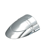 Tessilmare 6566254 Sphaera 50 Заглушка-Заглушка 2 единицы измерения  Grey