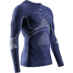 X-BIONIC EA-WT06W19M-A698-XXL Базовый слой с длинным рукавом Energy Accumulator 4.0 Marine / Optical White 2XL