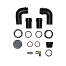 Купить Комплект фитингов Can-SB 06.4061 Ø17/19/38мм для сточных баков из пластика черный 7ft.ru в интернет магазине Семь Футов