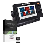 Raymarine E70644-05-WEU плоттер с датчиком и картографией Element 7HV WiFi Western Europe 7´´ Black 162.59 x 263.85 x 149.40 mm
