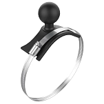 Ram mounts RAM-118BU Фонари и большие столбы Ремень седла Основание шара Black