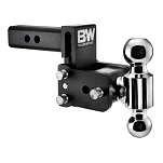 Bw trailer hiyches 839-TS10033B Подцепить TS10033B Серебристый Black 2´´