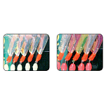 Ragot 14RG4440506 Mitraflash Aurora Рыболовное Перо Многоцветный Multicolor 6 