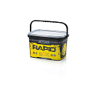 Купить Mivardi M-RABOXXL Rapid Box XL Ведро с приманкой Черный Bait Bucket 7ft.ru в интернет магазине Семь Футов