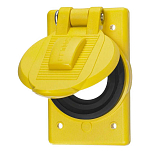 Hubbell 36-HBL74CM25WOA Подъемная крышка подходит для тока Желтый Yellow