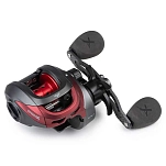 Fox rage NRL044 Катушка для бейткастинга Prism X Серебристый Black / Red Ratio: 6.6:1