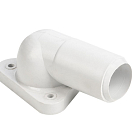 OCEAN TECHNOLOGIES Outlet Fitting for Electric Marine Toilet STANDARD / Angled 76927-bvs