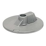 Super marine ANO429B Mercury Bravo&Vazer Нижний блок с цинковым пластинчатым анодом Серебристый Grey