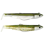 Fiiish BM3036 Black Minnow Double Combo Offshore Мягкая приманка 70 mm 6g Многоцветный Electric Blue