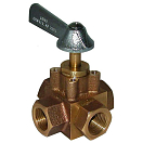 Купить Groco 34-FV450X Selector 4-полосный Selector клапан Золотистый Bronze 1/2´´  7ft.ru в интернет магазине Семь Футов