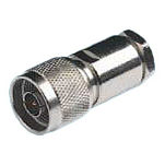 Glomex GLORA158 N Штекерный разъем Серебристый Nickel Plated For RG213 