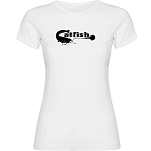 Kruskis 11502102lk039 Футболка с коротким рукавом Catfish White 30x25x2