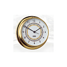 Купить Часы кварцевые судовые ANVI Termometros 32.1120 Ø120/95x40мм из полированной латуни с арабскими цифрами 7ft.ru в интернет магазине Семь Футов