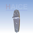 Купить Петля несимметричная дверная Haice 191963351 135x35x6мм из нержавеющей стали AISI 316 7ft.ru в интернет магазине Семь Футов