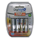 Купить Digivolt BT4-2350 AA/R6 2350mAh Аккумуляторная батарея 4 единицы Grey 7ft.ru в интернет магазине Семь Футов