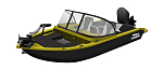 Моторная лодка, ТРИЕРА 431 BR c Marine Rocket MR40FFEL KITTR10