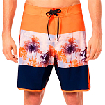 Oakley FOA405402-73K-30 Плавки Palm Florals RC 19” Многоцветный Soft Orange 30