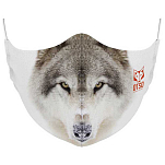 Otso FM-WOF20-ULXL Animals Маска для лица Белая  Wolf Face L-XL
