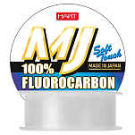 Hart LHJC10020 Mj Fluorocarbon 100 m Бесцветный  Clear 0.205 mm 