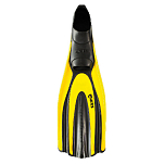 Ласты для снорклинга с закрытой пяткой Mares Avanti Superchannel FF 410317 размер 44-45 желтый