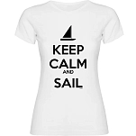 Kruskis 11502102ms090 Футболка с коротким рукавом Keep Calm And Sail White 30x25x2