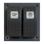 Pros npe-223-npe Водонепроницаемый панельный переключатель Grey 20x20x10