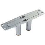 Утка врезная выдвижная Foresti&Suardi 188.C 195х50х73мм из хромированной латуни