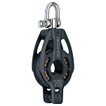 Harken 3232 75 Mm Шкив с бекетом Черный  Black / Silver