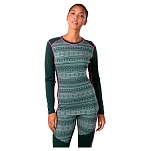 Kari traa 623687-pine-s Базовый слой с длинным рукавом Mina Dark Green 30x25x2