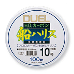 Duel 839205 H.D. Carbon Fune Leader Fluorocarbon 100 M Белая 0.260 mm 