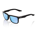 Спортивные очки 100% BLAKE Matte Black - HiPER Blue Lens, 60028-00025